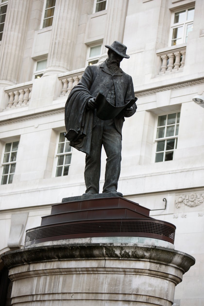 James Henry Greathead szobra, London (fotó) alkotó: Unbekannt