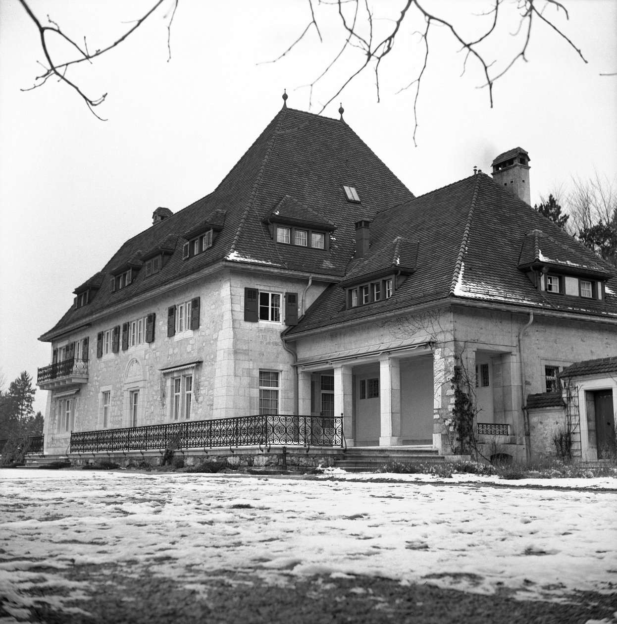 Svájc Winterthur Villa Wood Roemer alkotó: Unbekannt