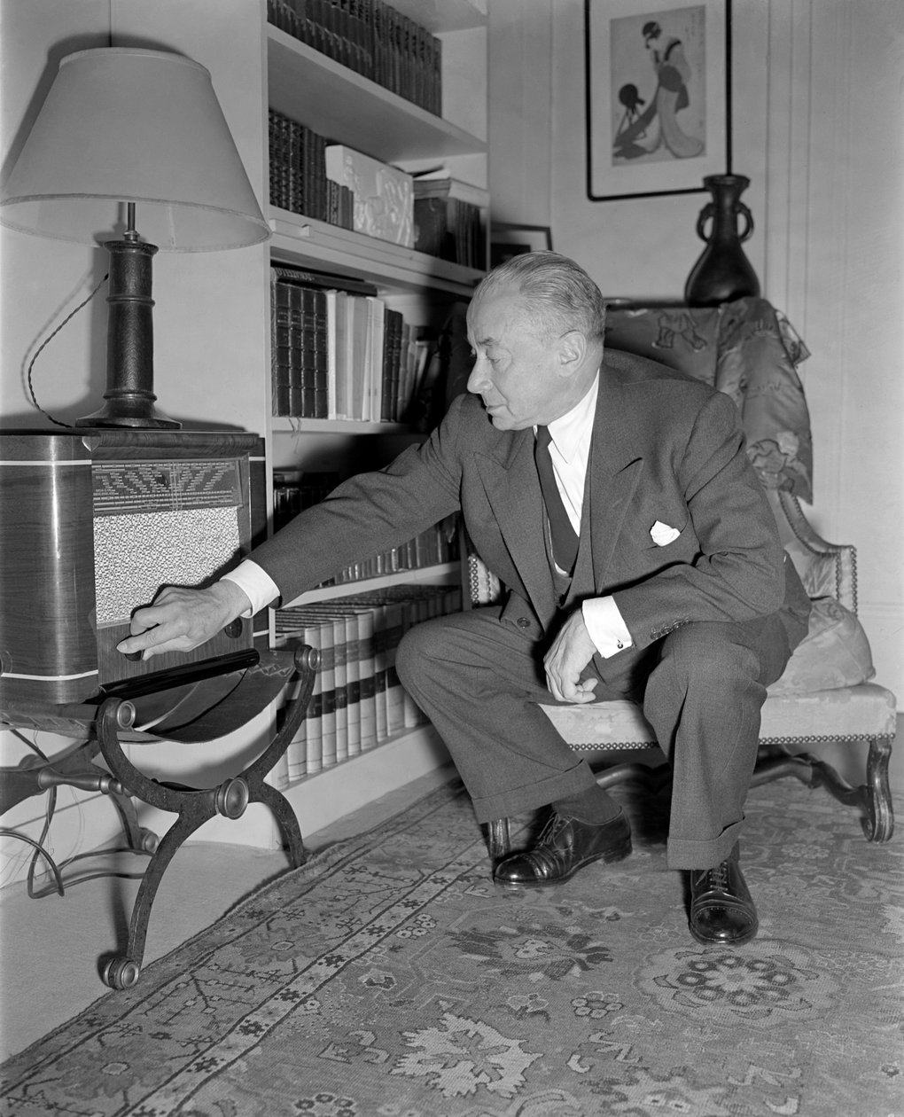A POLITIKUS PAUL RENAUD PÁRIZBAN – 1949 alkotó: Unbekannt