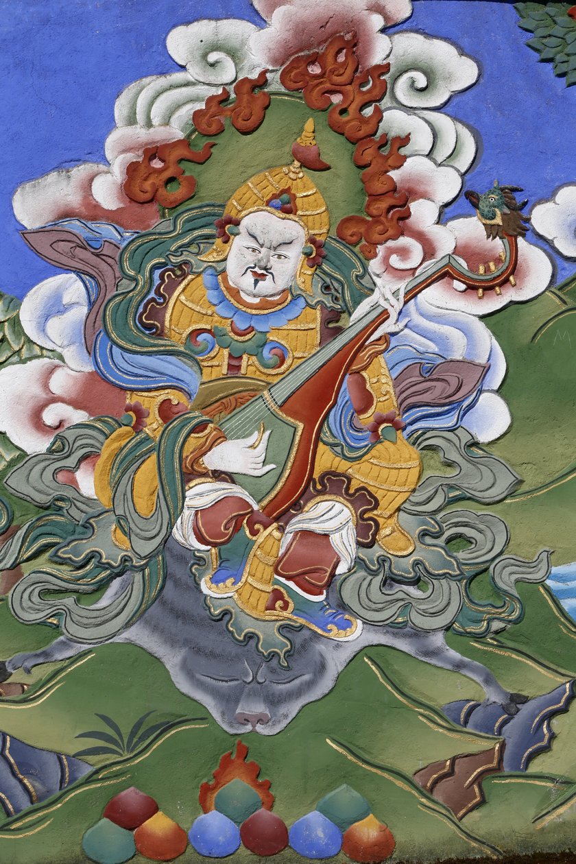 Az Ezer Buddha temploma Dashang Kagyu Ling gyülekezet A templom őre, La Boulaye, Franciaország alkotó: Unbekannt