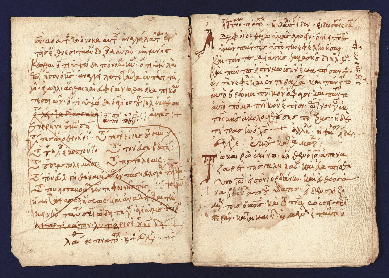 Arkhimédész Palimpszeszt alkotó: Unbekannt