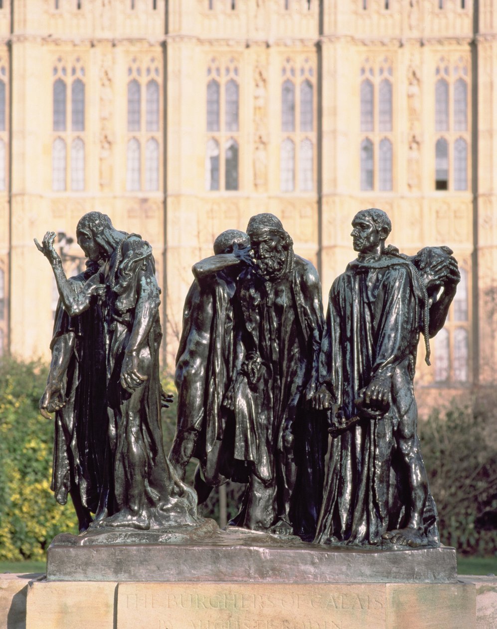 A calais-i polgárok, Auguste Rodin (1840-1917) 1888-ra elkészült (fotó) alkotó: Unbekannt