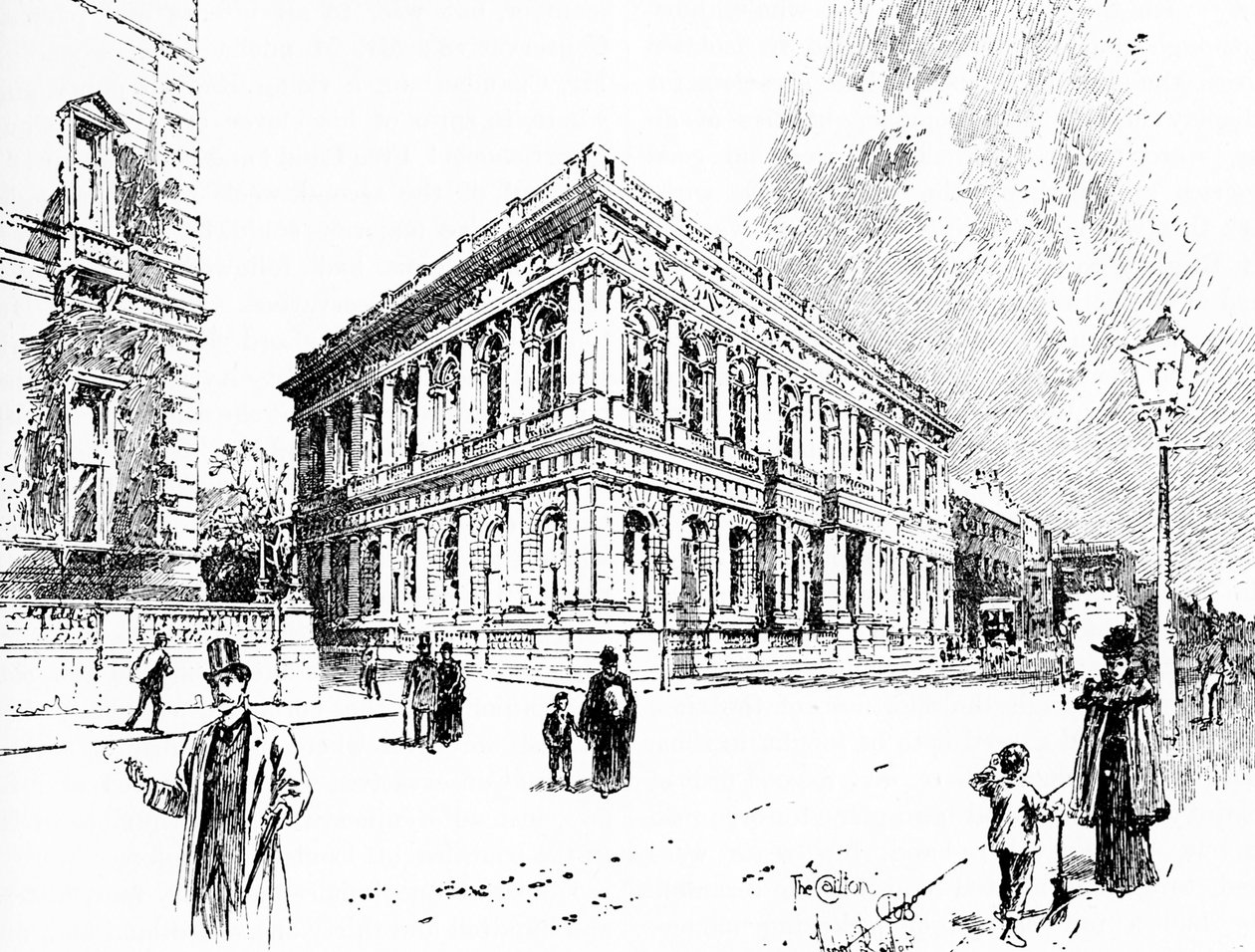 Carlton Club, Pall Mall, London alkotó: Unbekannter Künstler