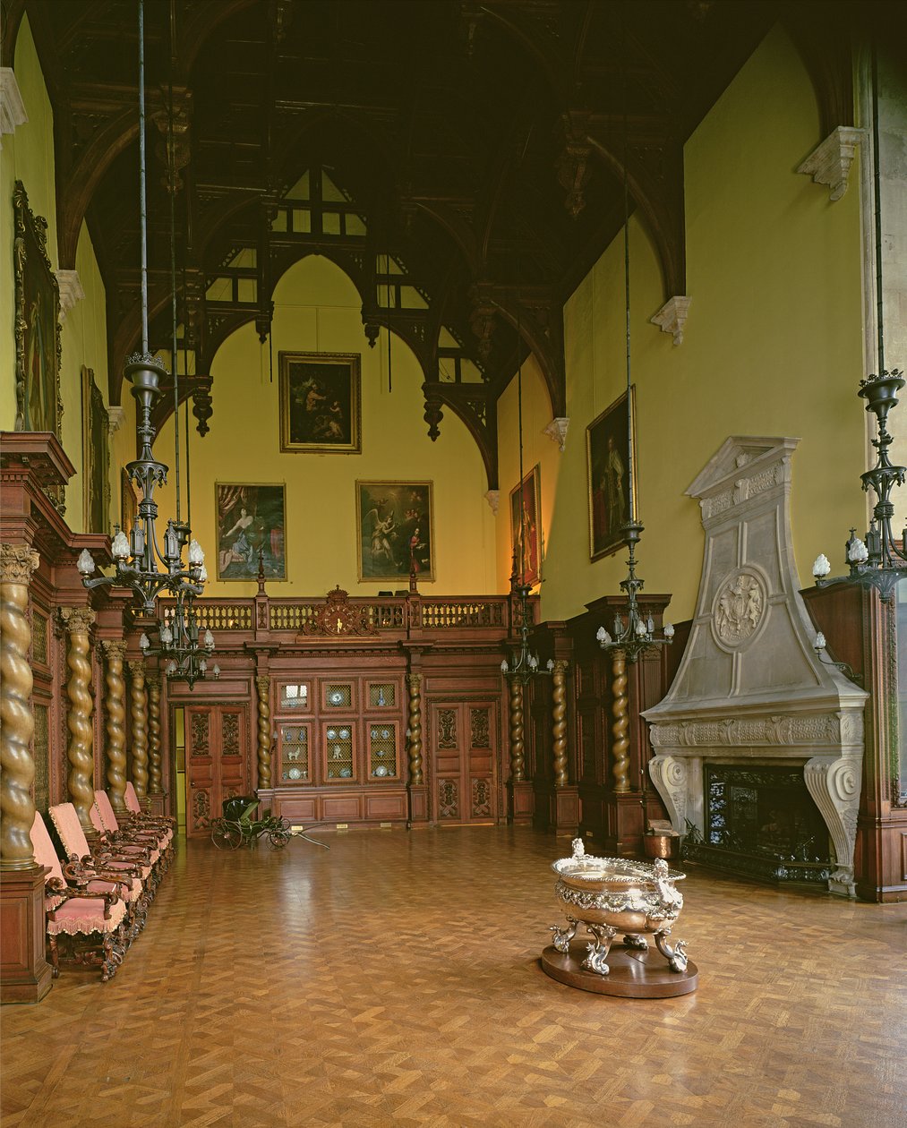 The Great Hall, Burghley House, Stamford, Lincolnshire (fotó) alkotó: Unbekannt