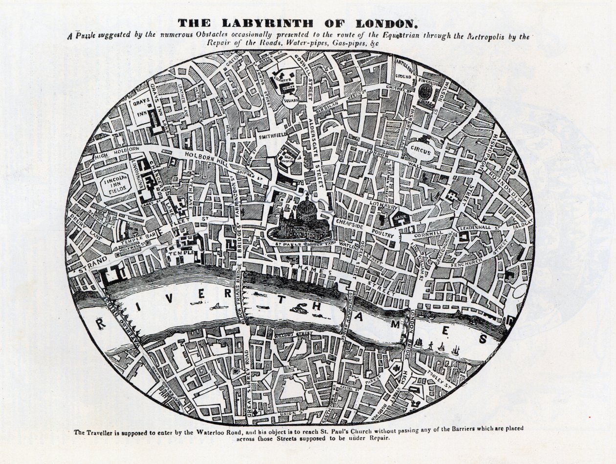"A londoni labirintus" alkotó: Unbekannt