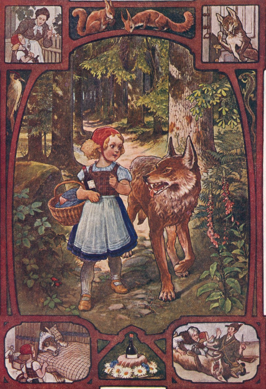 A Piroska, 1910 körül (nyomtatott) alkotó: Unbekannter Künstler