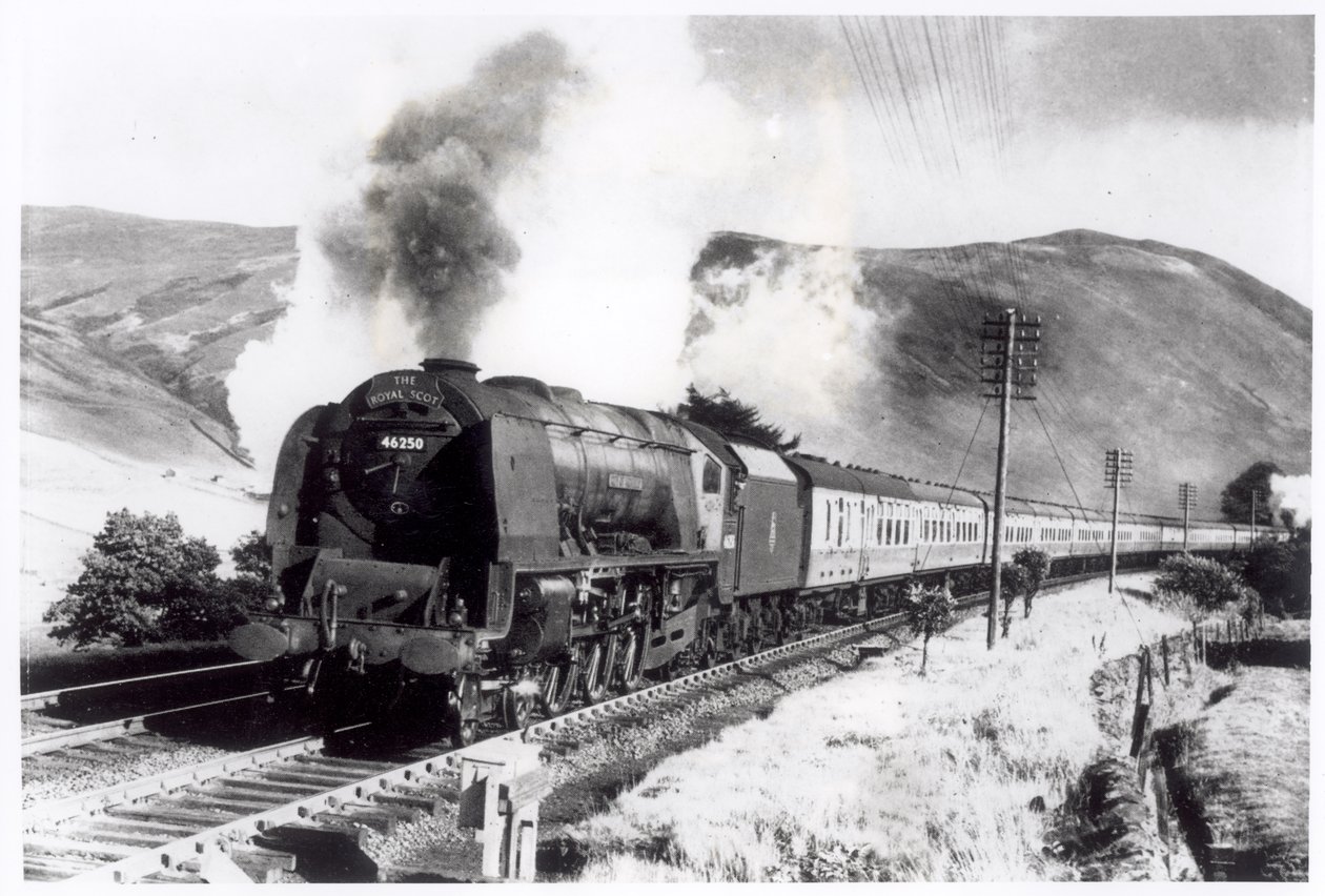 The Royal Scot, helyközi mozdony (f/w fotó) alkotó: Unbekannt