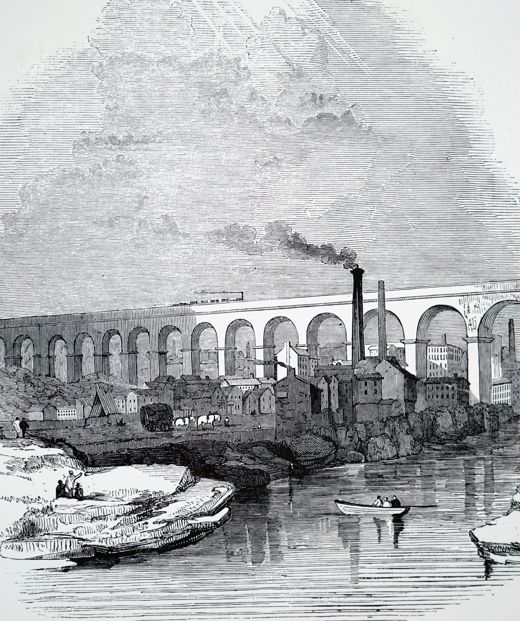 A Stockport Viadukt alkotó: Unbekannt