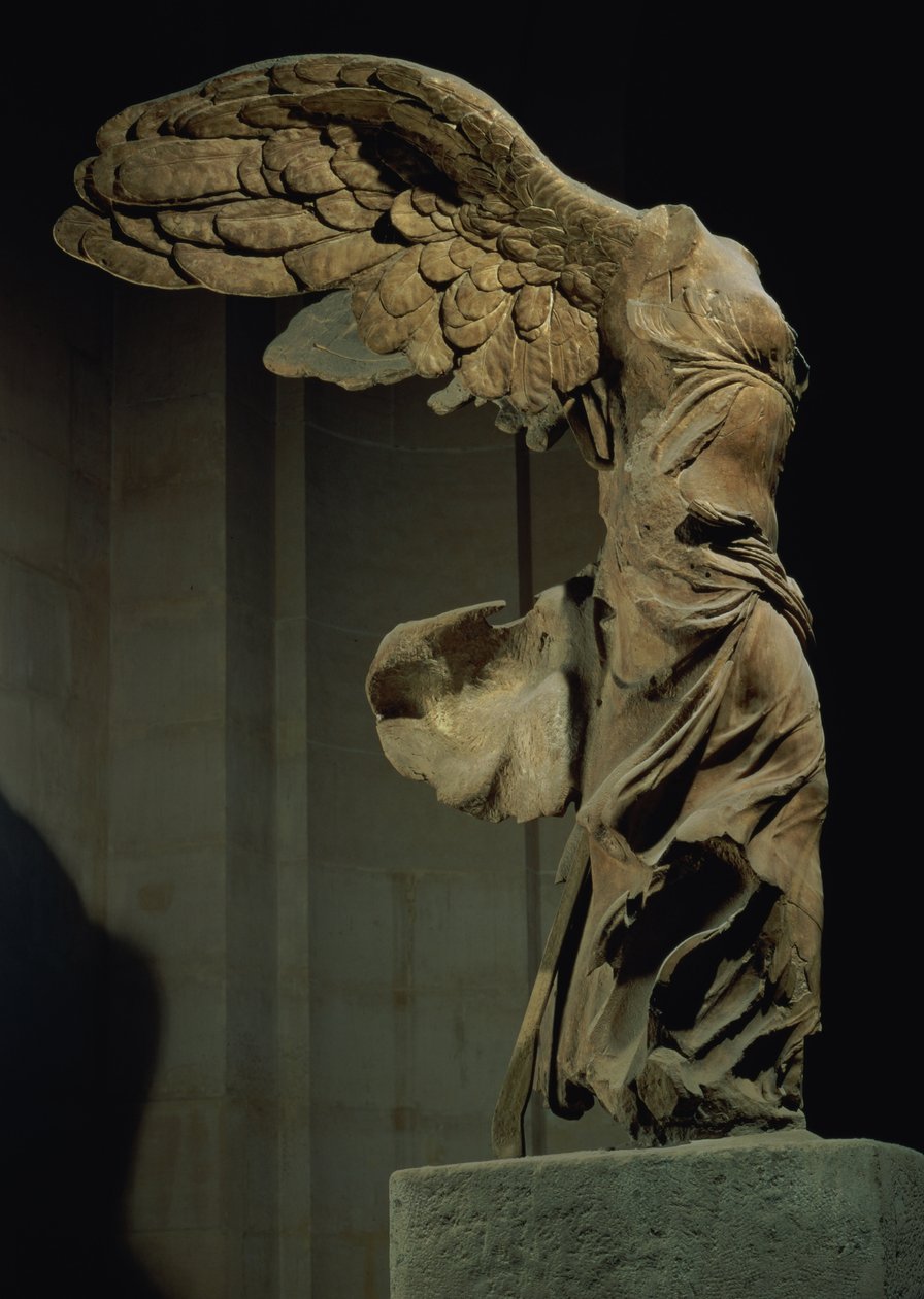 Samothrace győzelme (páriai márvány) (lásd még: 94601-02 és 154093) alkotó: Unbekannt