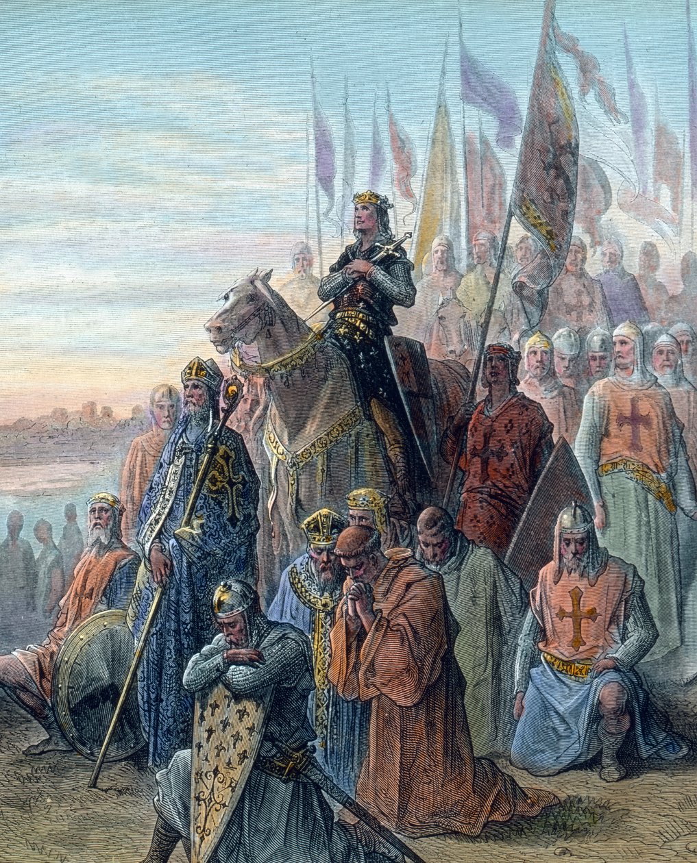 Leszállás Damiette-ben alkotó: Unbekannter Künstler