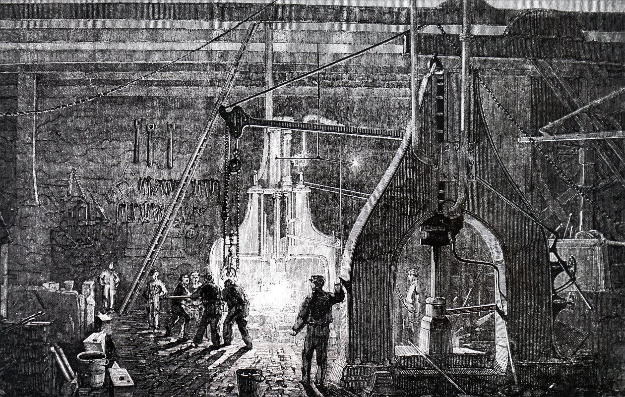 A Robert Stephenson and Company gyártópadlója. alkotó: Unbekannt
