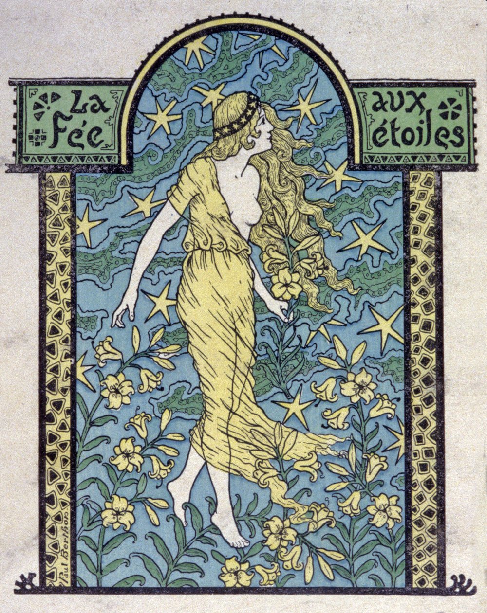 A csillagtündér, 1900 körül (illusztráció) alkotó: Unbekannter Künstler