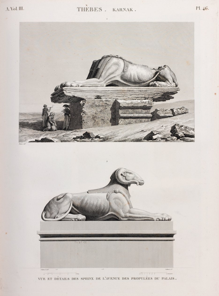 Thebes: Karnak alkotó: Unbekannt