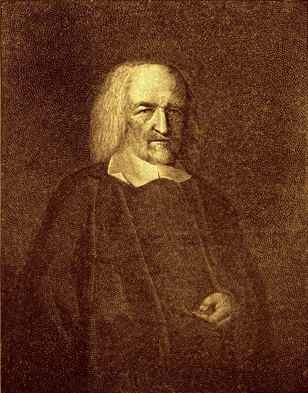 Thomas Hobbes (metszet) alkotó: Unbekannter Künstler