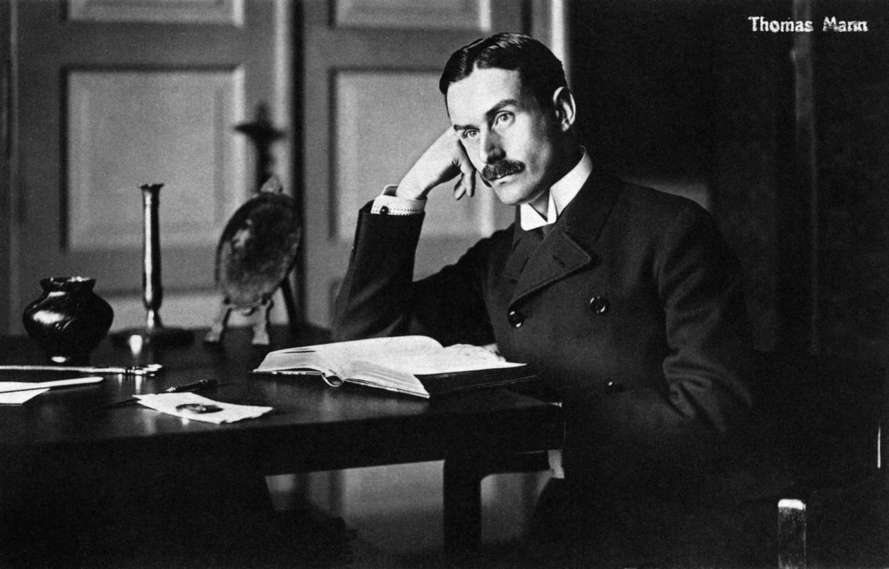 Thomas Mann fiatal német íróként alkotó: Unbekannter Künstler