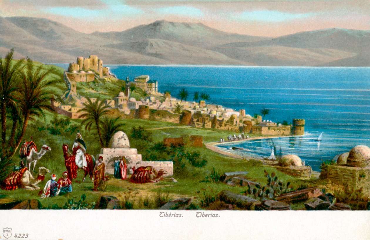 Tiberias a Galileai-tengeren alkotó: Unbekannter Künstler