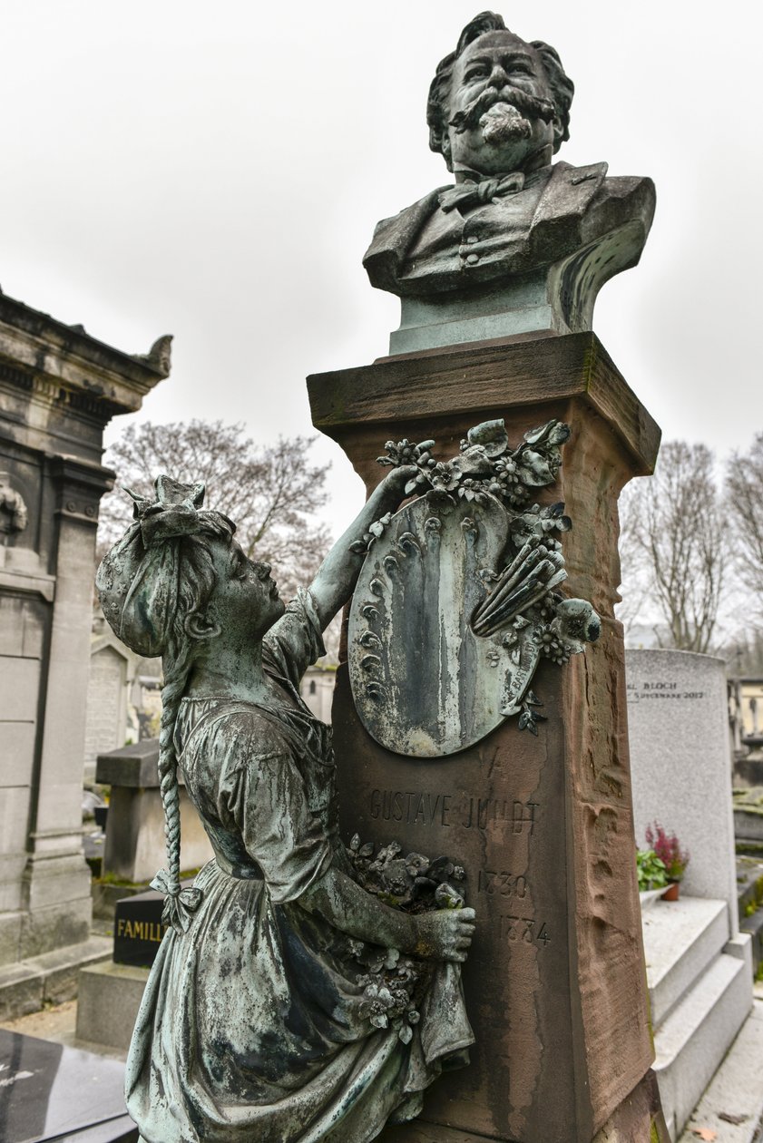 Gustave Jundt sírja/Bartholdi kis Elzász/Montparnasse temető/PÁRIS XIV*/Seine/Ile de France/Franciaország alkotó: Unbekannt