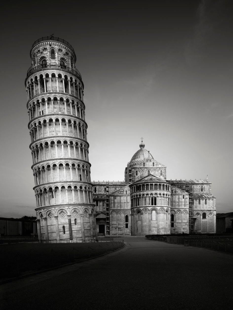 Pisai ferde torony, Pisa, Olaszország, 2015 (f / w fotó) alkotó: Leopold Blonder