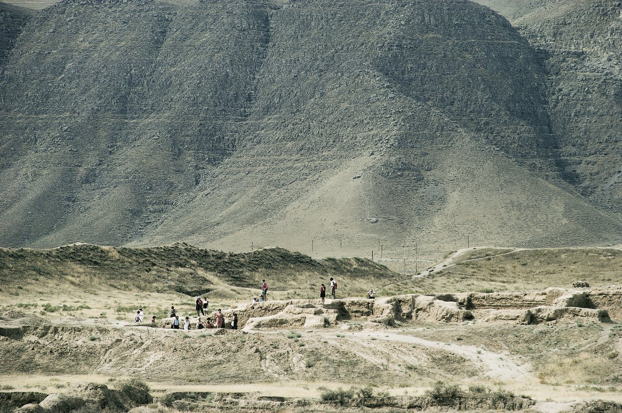 Türkmenisztán. Nisa romjai. UNESCO Világörökségi Lista, 2007 alkotó: Benjamin Baud