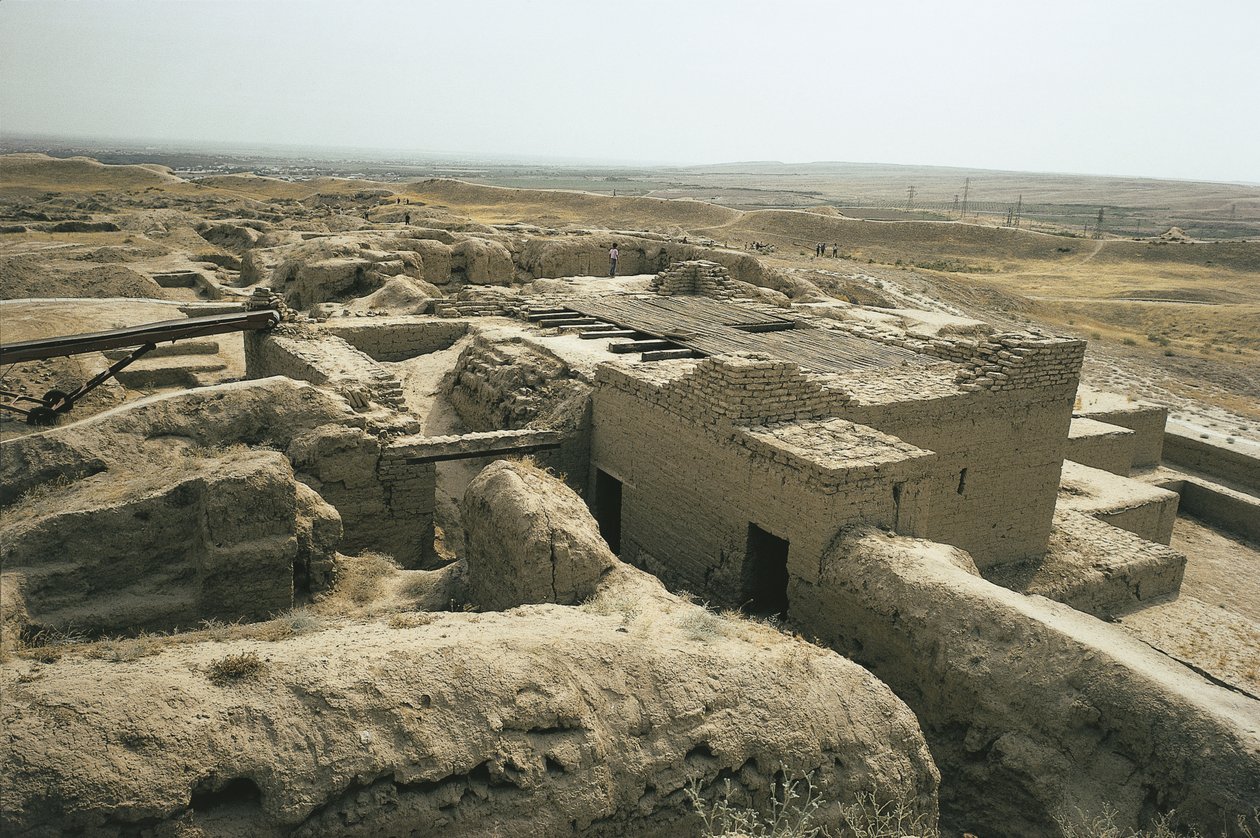 Türkmenisztán. Nisa romjai. UNESCO Világörökségi lista, 2007 alkotó: Benjamin Baud