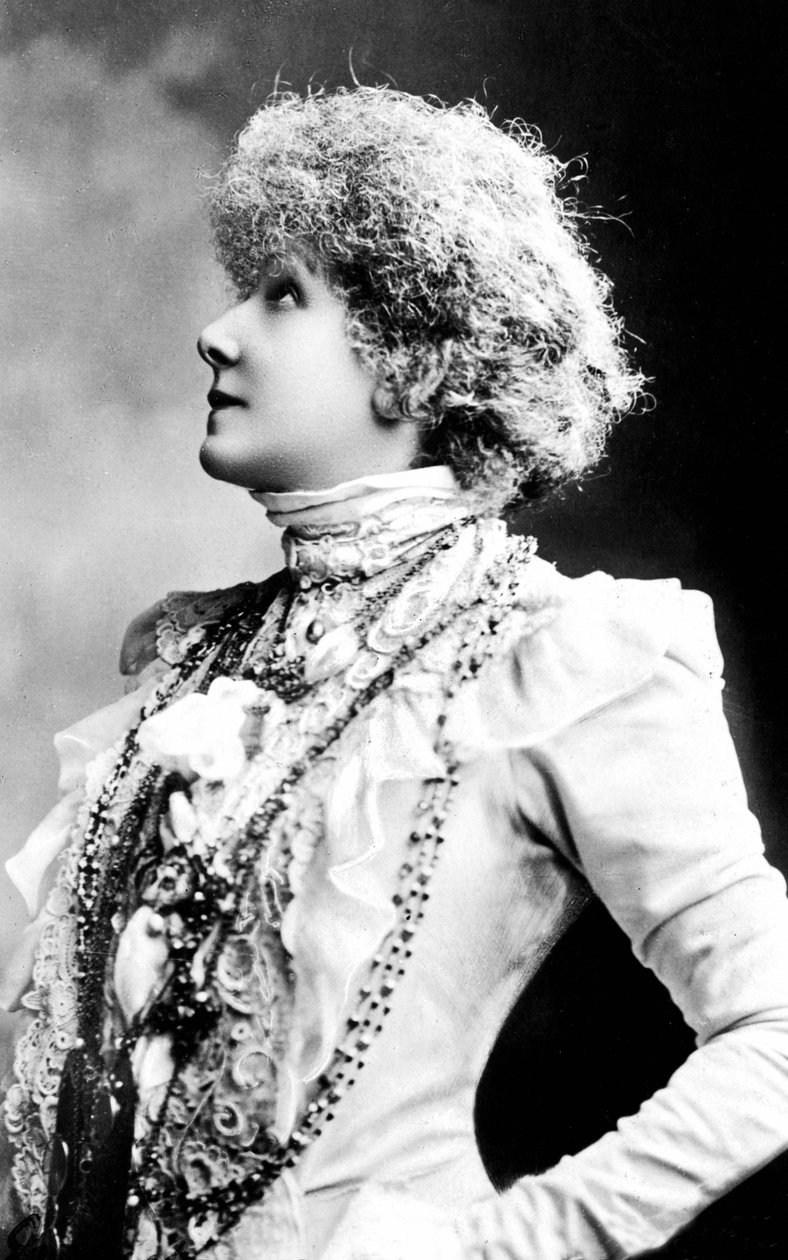 Egyesült Királyság: Sarah Bernhardt színésznő (1844.09.22-1923.03.26.) alkotó: Unbekannt