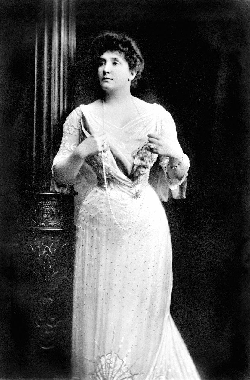 Egyesült Királyság: Az ausztrál szoprán, Nellie Melba, - (igazi nevén Helen Porter) 1861-1931 alkotó: Unbekannt