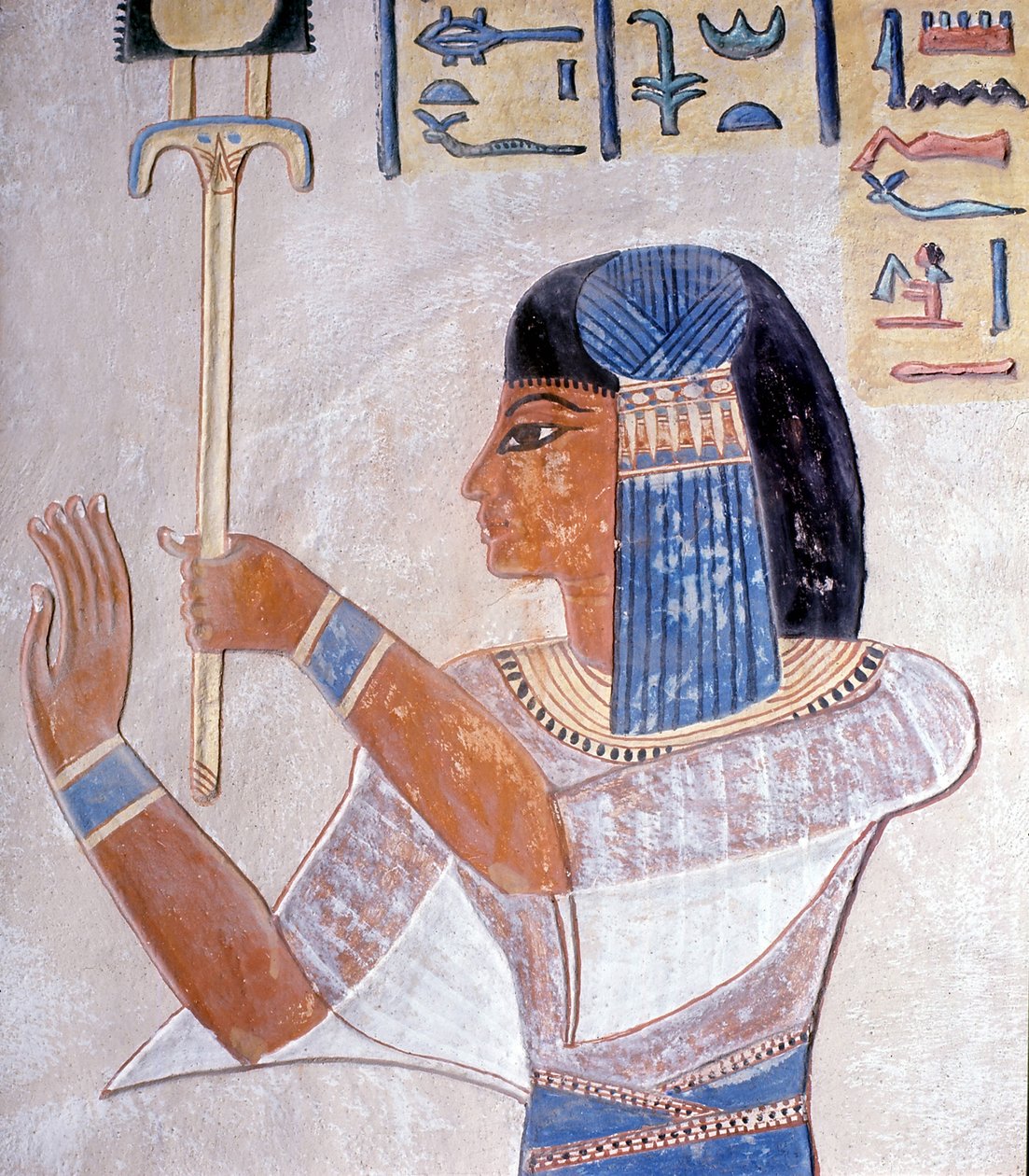 A királynék völgye, II. RAMSES fia. Luxor, Egyiptom helye. alkotó: Leopold Blonder