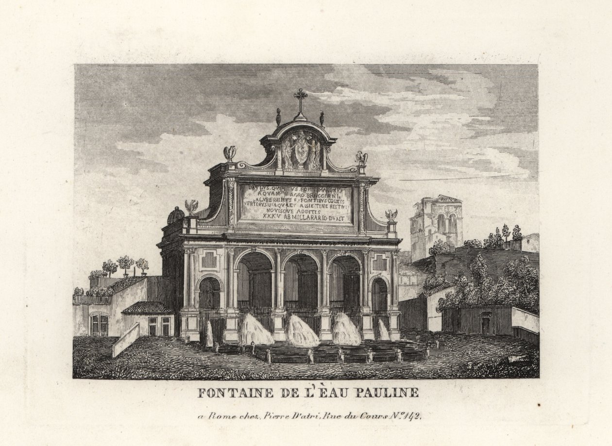 Kilátás a Fontana dell