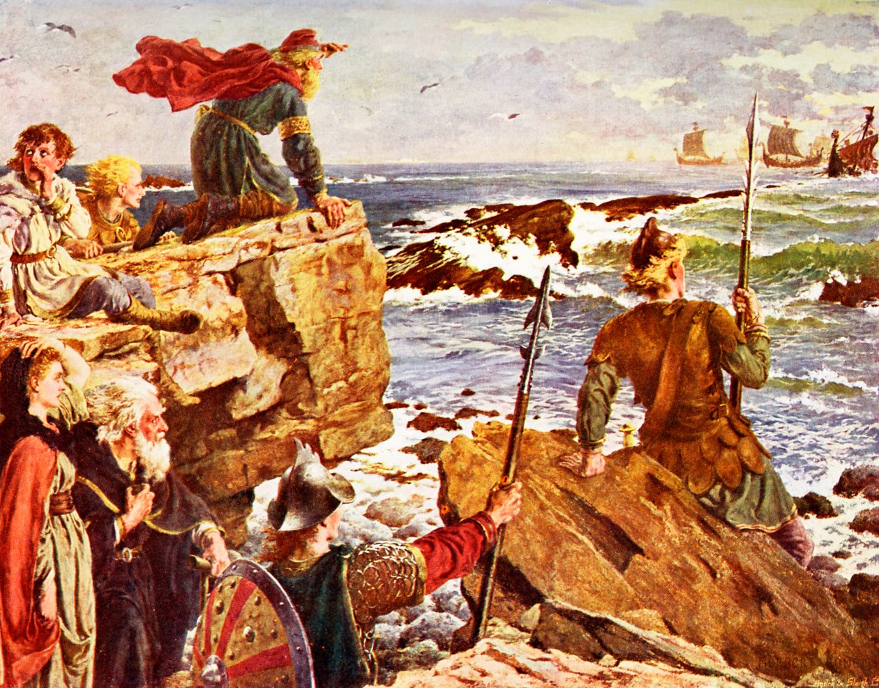 Anglia és Írország viking hódítása alkotó: Unbekannter Künstler