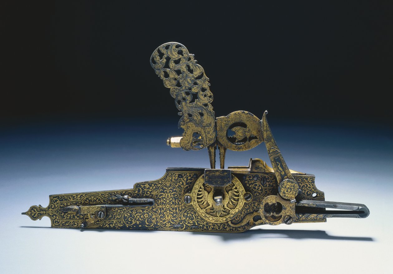 Kerékzár vadászpuskából, 1660-1720 körül alkotó: Unbekannt