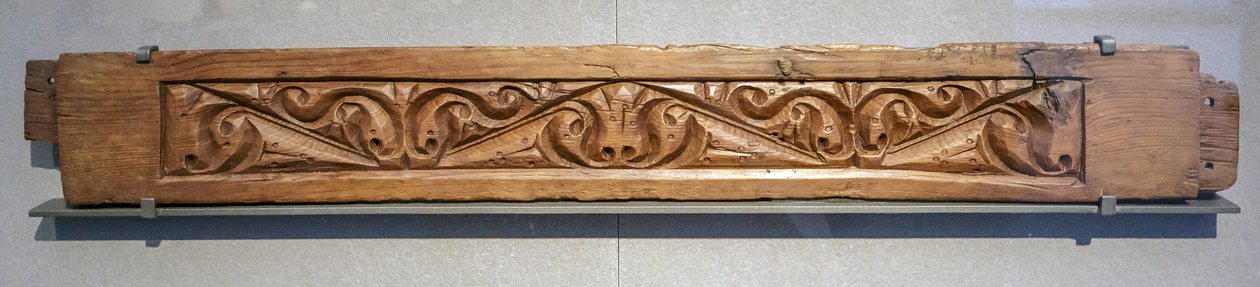Famunka „” ferde stílusban”. Egyiptom, 9. század. Faragott fenyő. Musee du Louvre alkotó: William M. Timlin