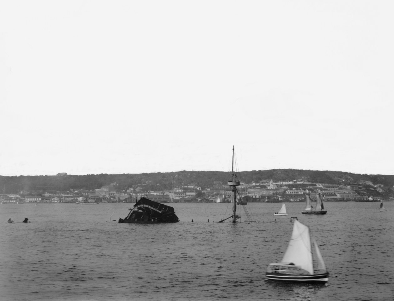 Maine roncsa, Havanna, Kuba (f/w fotó) alkotó: Unbekannt