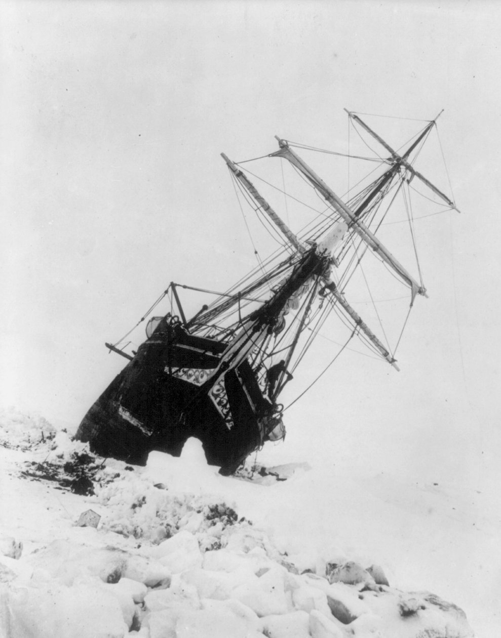 Császári Transzantarktiszi Expedíció: 1914-17 körül (fotó) alkotó: Underwood & Underwood