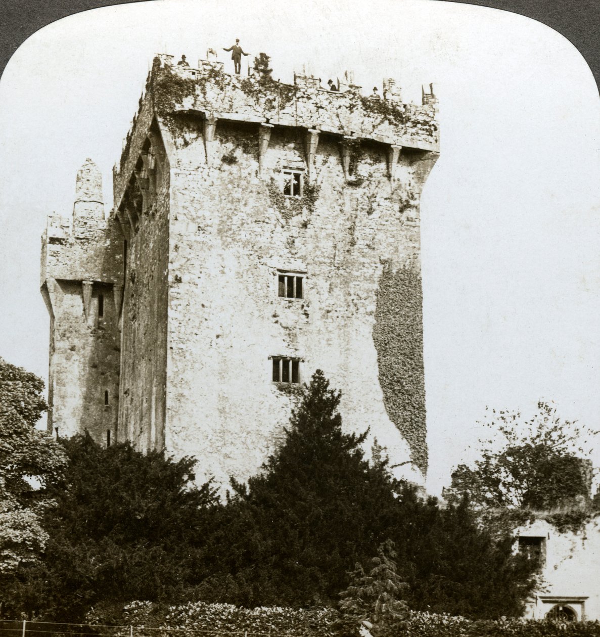 Blarney kastély, Cork, Írország. alkotó: Underwood and Underwood
