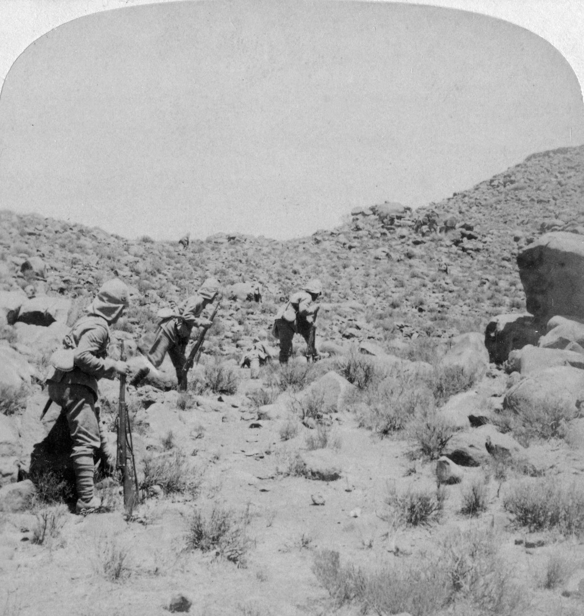 Búr háború, Dél-Afrika, 1900. alkotó: Underwood and Underwood