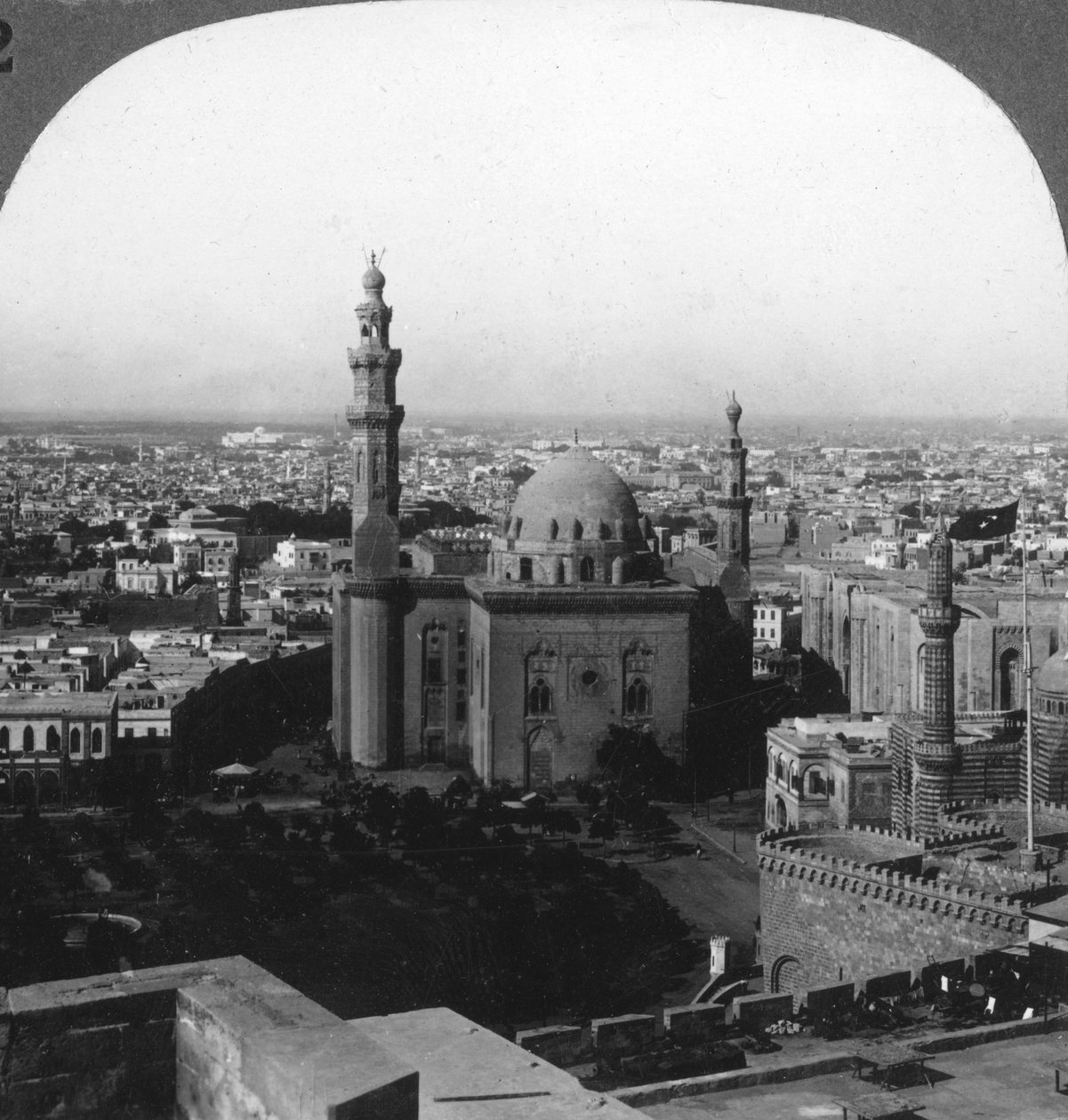 Kairó – az arab éjszakák otthona, Afrika legnagyobb városa, Egyiptom, 1905. alkotó: Underwood and Underwood