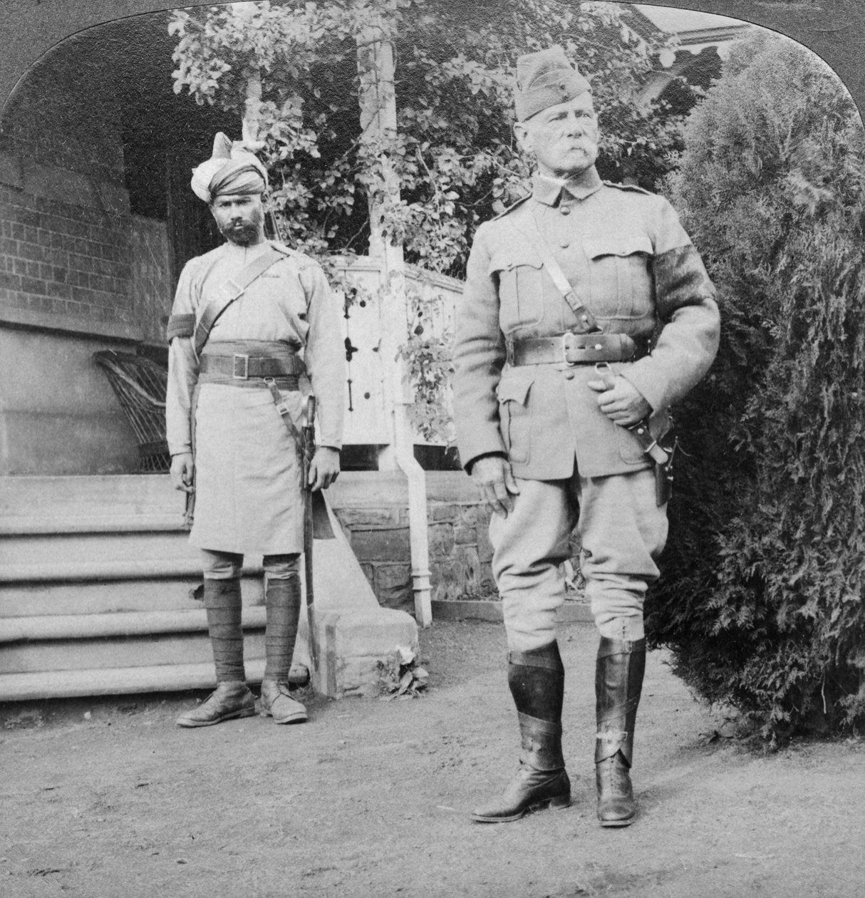 Lord Roberts, a brit hadsereg főparancsnoka, Dél-Afrika, búr háború, 1900-1901. alkotó: Underwood and Underwood
