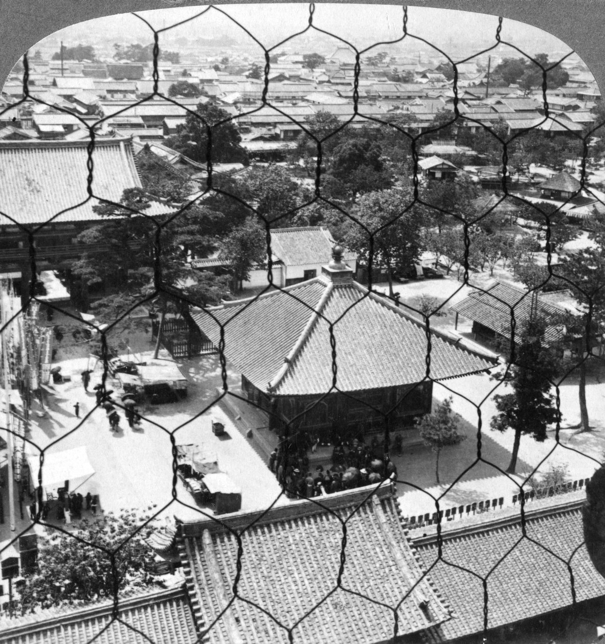 Oszaka, Japán, 1904. alkotó: Underwood and Underwood