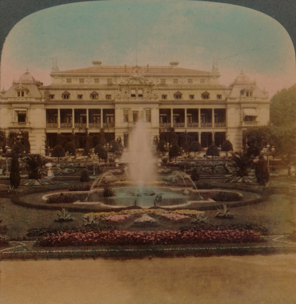 Palm Gardens, Frankfort, Németország, 1894. Művészek: Elmer Underwood, Bert Elias Underwood. alkotó: Underwood and Underwood