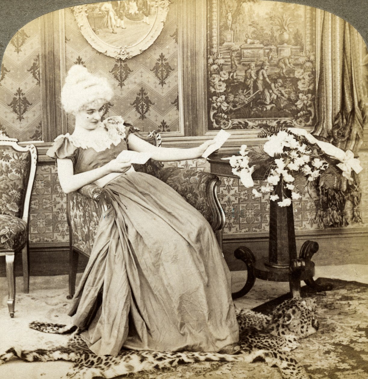 A gyarmati leányzók dilemmája, két javaslat, amelyeket elfogadunk. alkotó: Underwood and Underwood