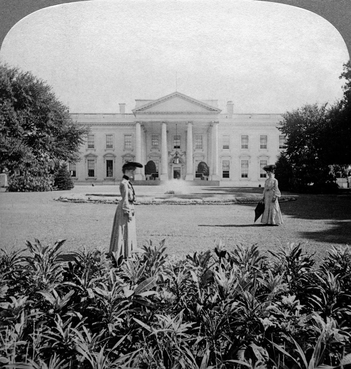 A Fehér Ház, Washington DC, USA, 19. század vége. alkotó: Underwood and Underwood