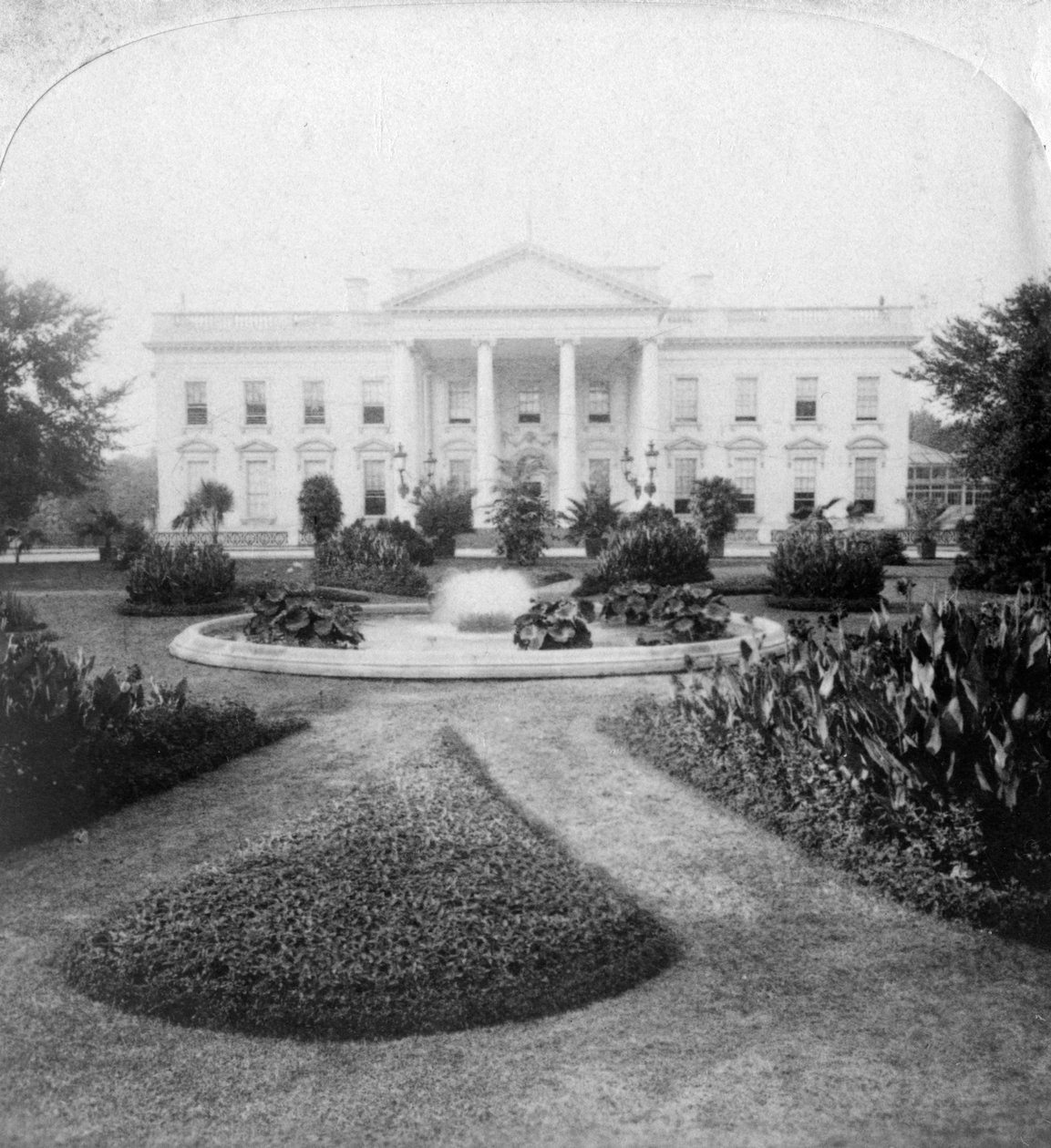 A Fehér Ház, Washington, DC, USA, 19. század vége. alkotó: Underwood and Underwood