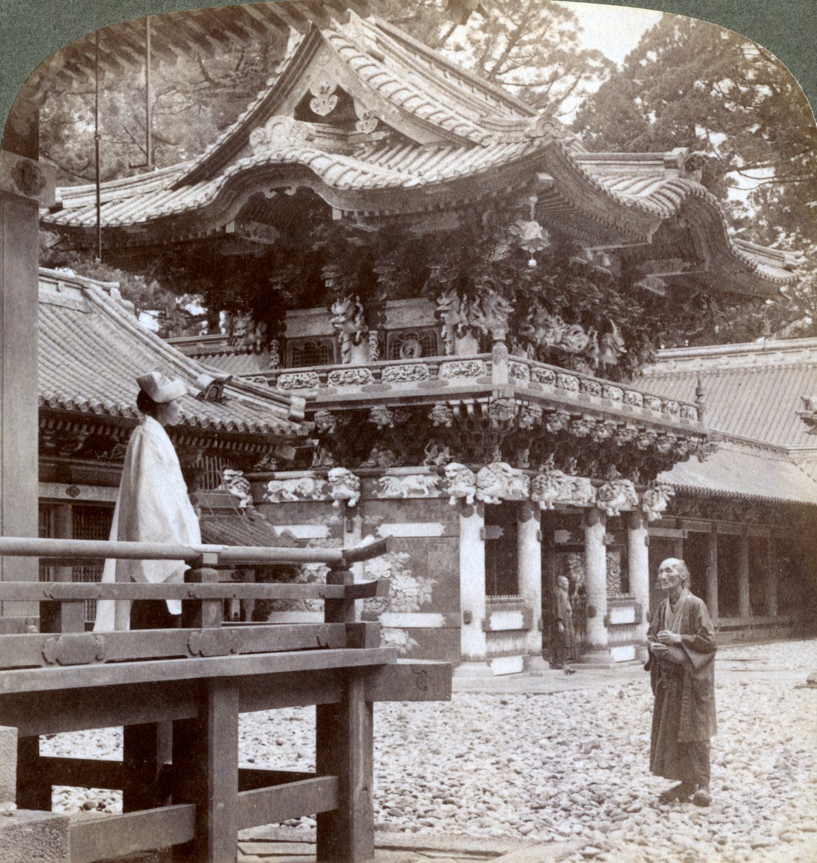 Éjszakai tekintélyes kéz, buddy st hand MP, Nikko fordítása, Japán, 1904 alkotó: Underwood and Underwood