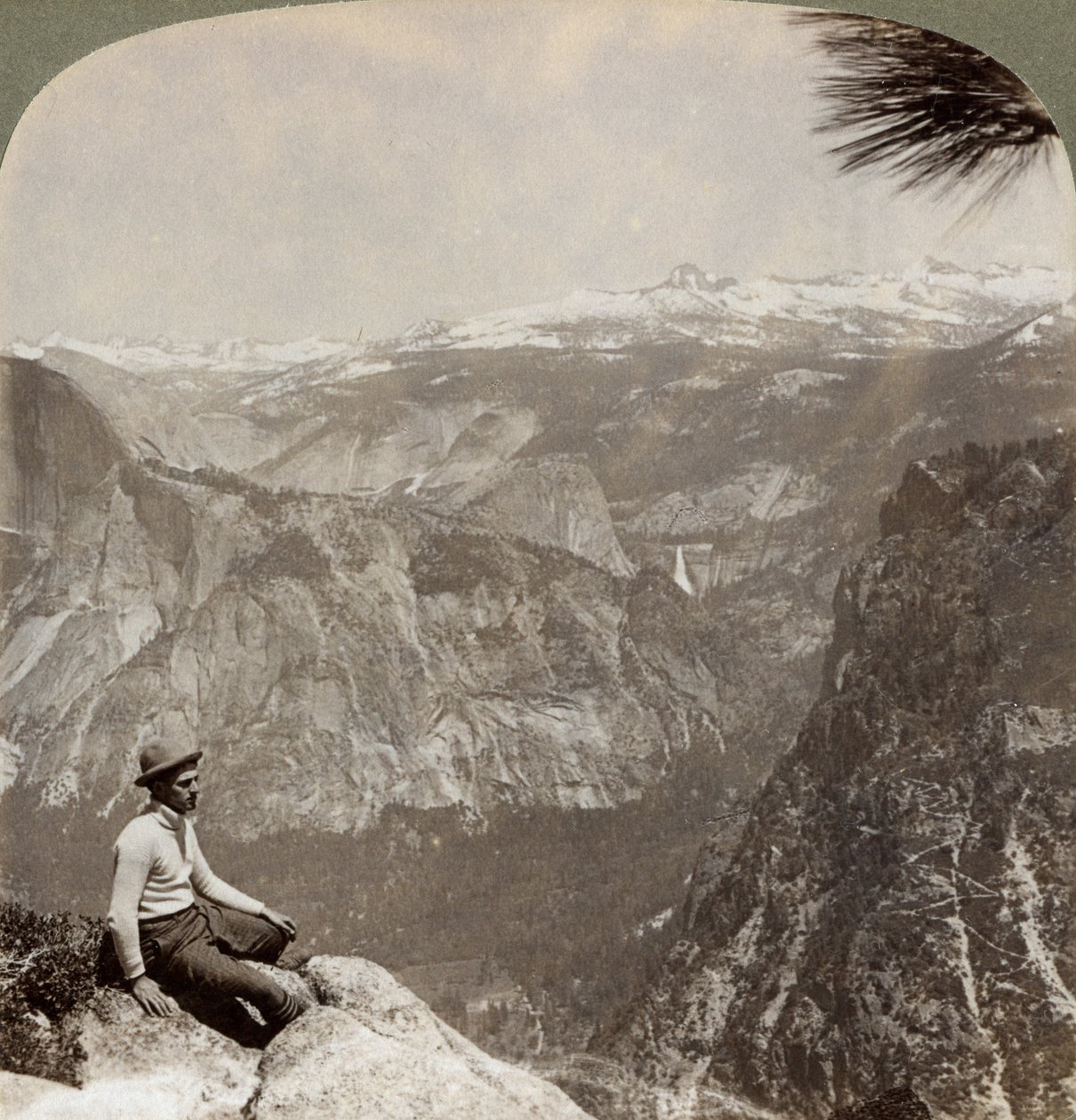 Yosemite Valley, Kalifornia, USA, 1902 alkotó: Underwood and Underwood