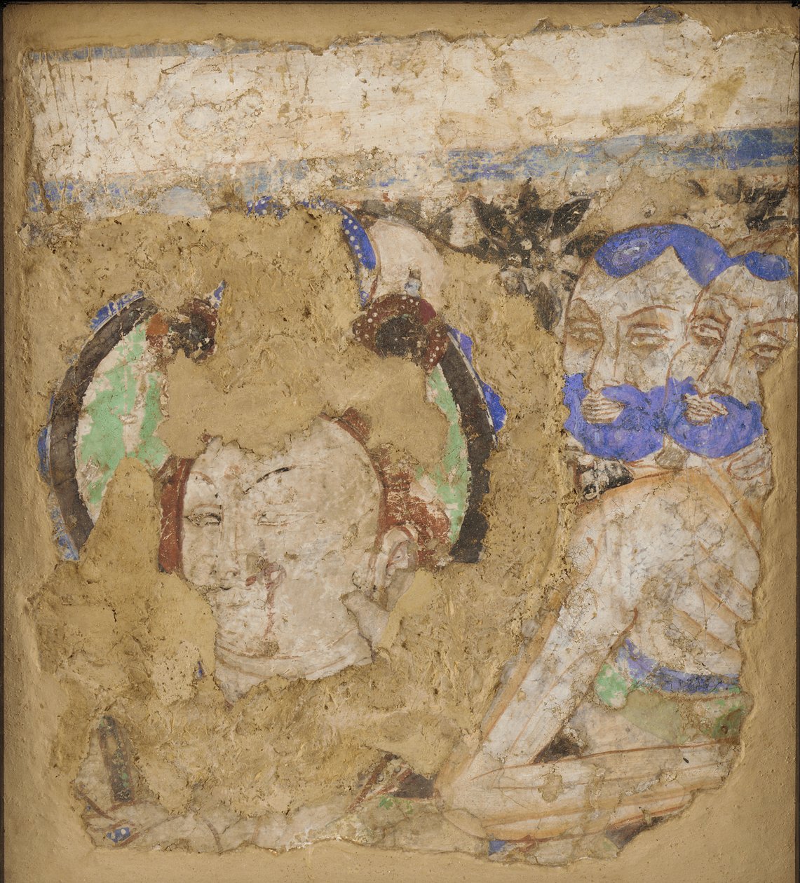 Bódhiszattvák és szerzetesek, a 224-es barlangból alkotó: Unidentified