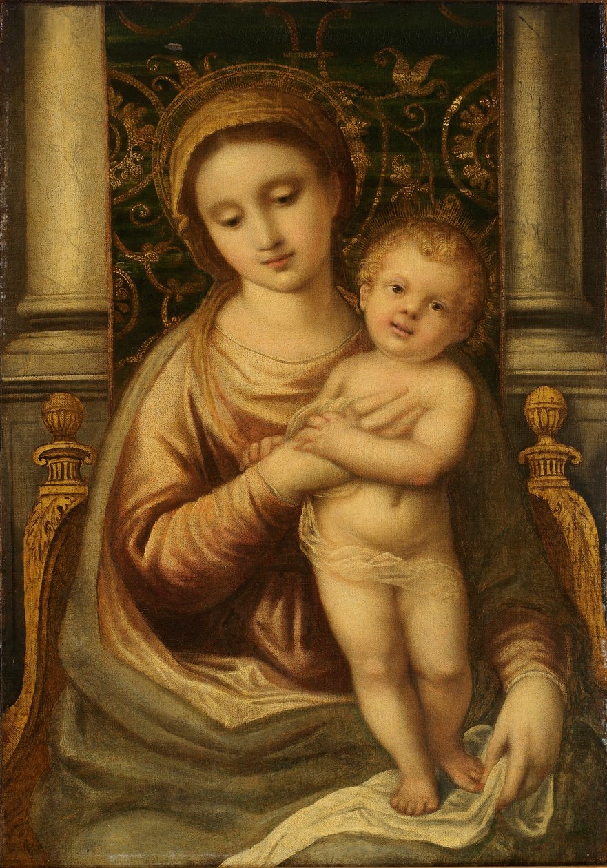 Madonna és gyermeke alkotó: Unidentified