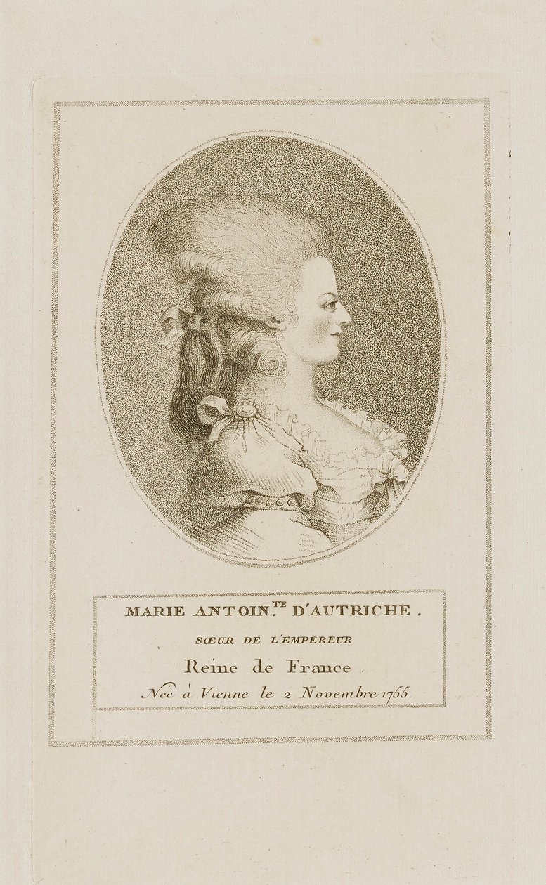 Marie Antoinette alkotó: Unidentified