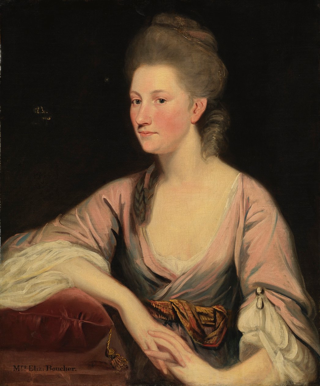 Elizabeth Boucher asszony portréja alkotó: Unidentified