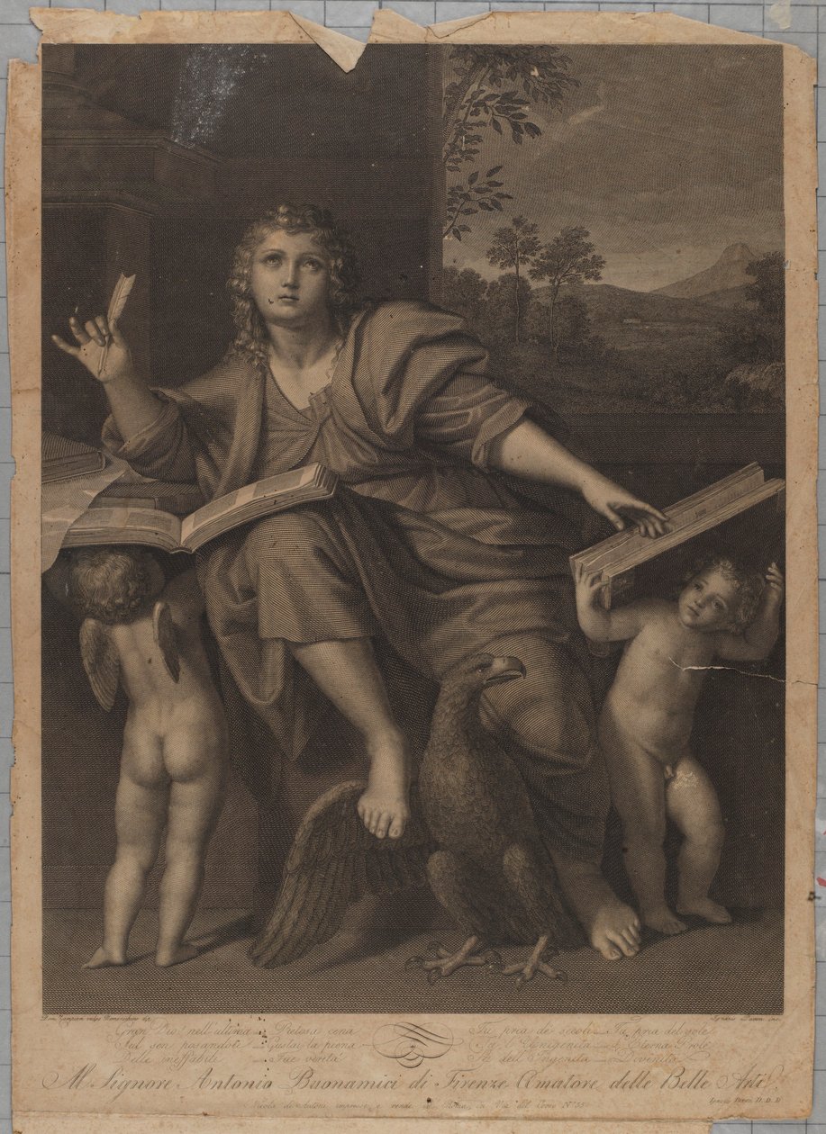 Szent János evangélista alkotó: Unidentified