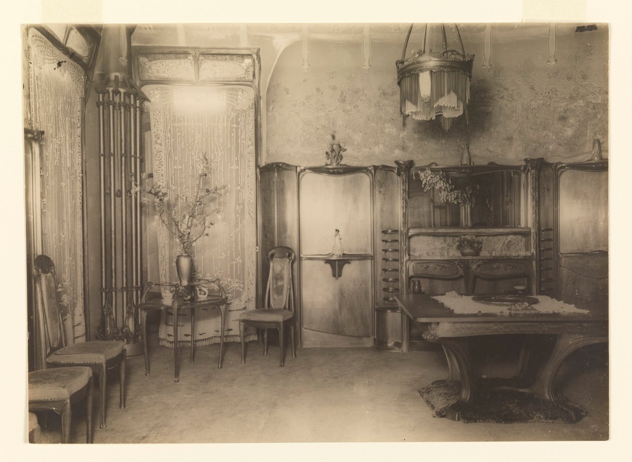 Étkező, Hôtel Guimard, rue Mozart alkotó: Unknown